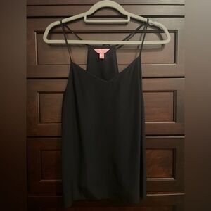 Lilly Pulitzer Black Silk Camisole